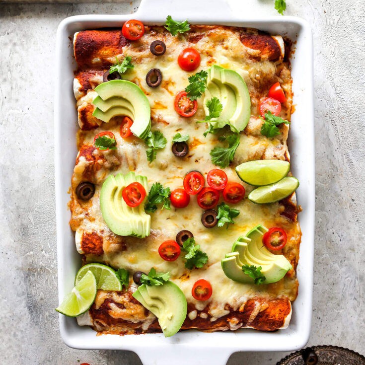Image for Best Chicken Enchiladas