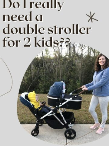 do I really need a double stroller for 2 kids