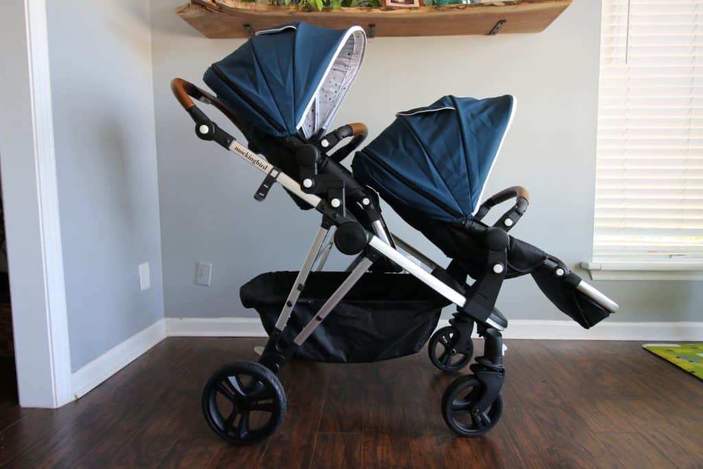 mockingbird double stroller both seats facing forward