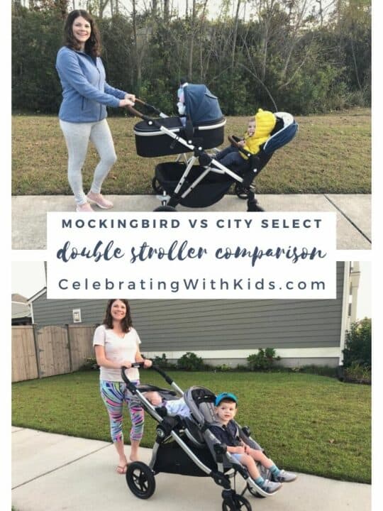 Mockingbird Stroller Review Celebrating with kids