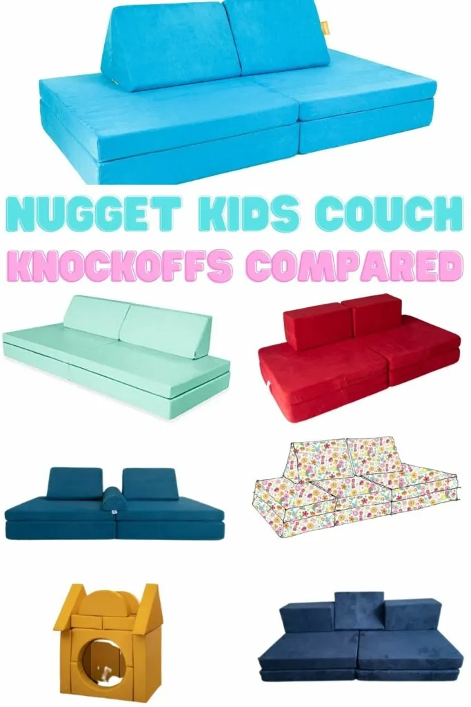 nugget kids couch knock offs compared