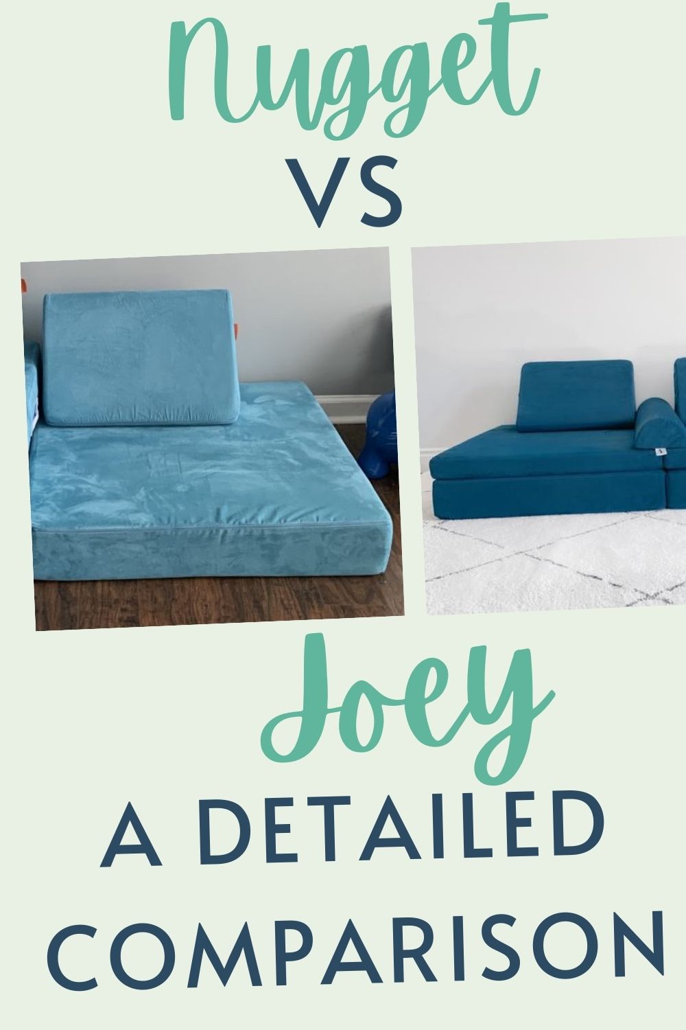 Nugget Couch vs Joey - Celebrating with kids