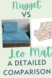 Nugget Couch vs Leo Mat - Celebrating with kids
