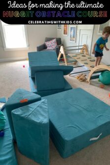 Nugget Obstacle Course Ideas - Celebrating with kids