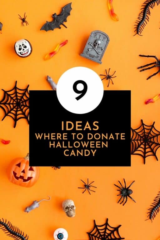 Where to donate Halloween candy! Celebrating with kids