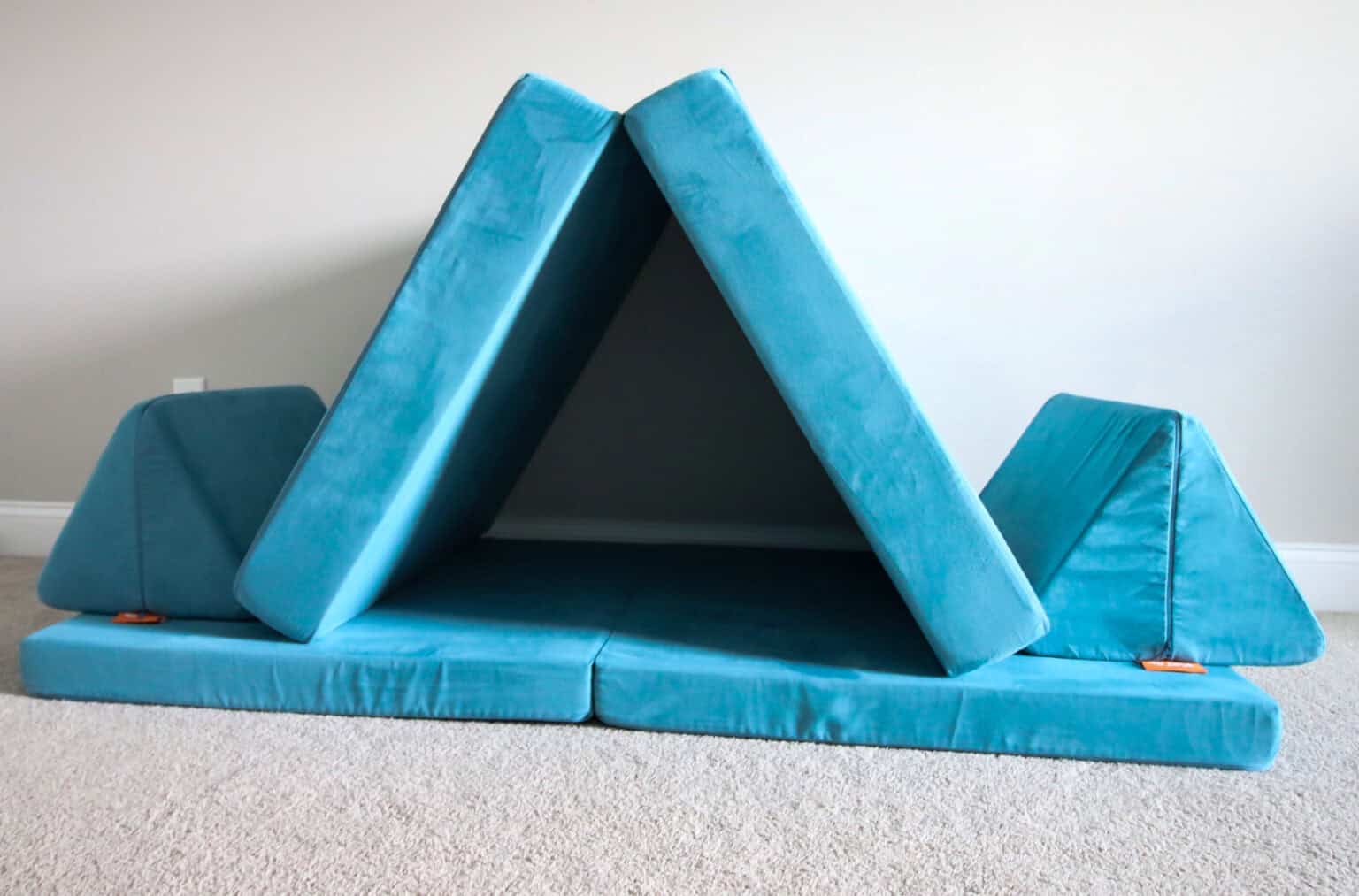 Single Nugget Couch Configuration Ideas Celebrating with kids