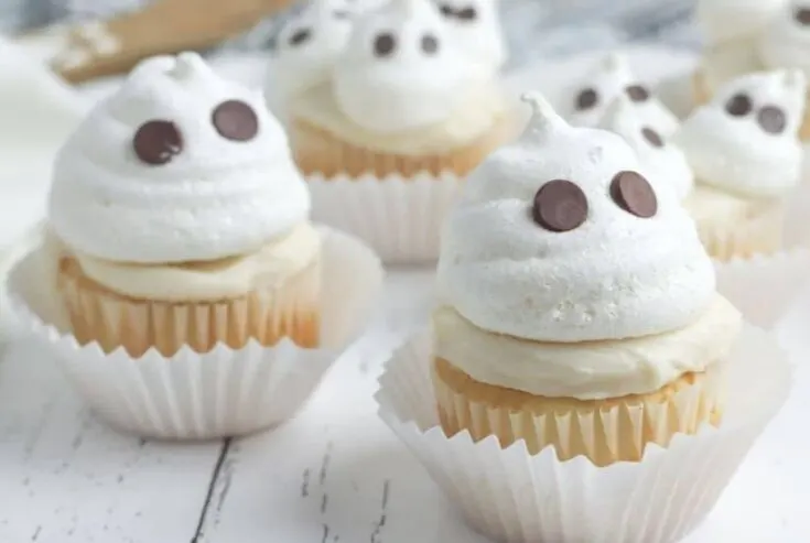 Ghost themed treats for kids - Celebrating with kids