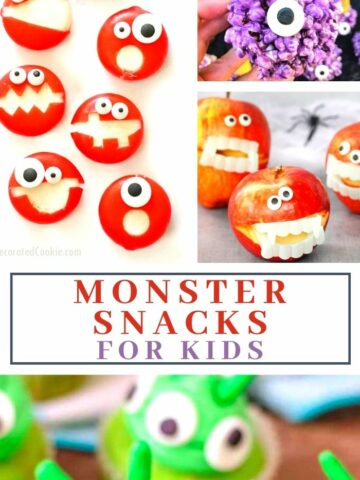 monster snacks for kids