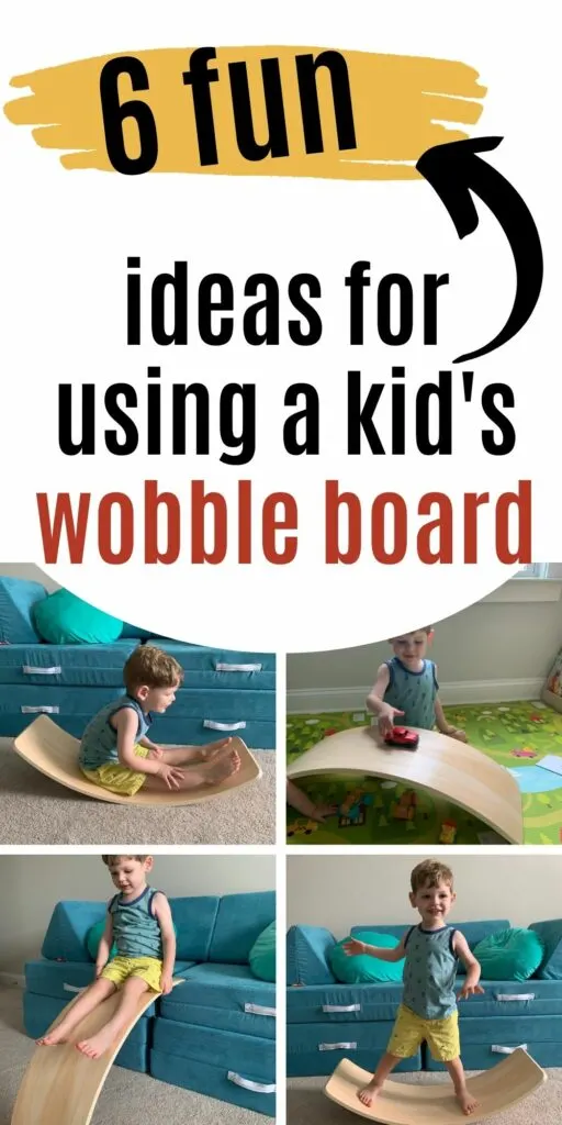 6 fun ideas for using a kids wobble board balance board