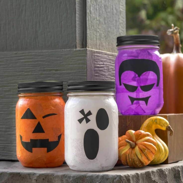 Image for Halloween Mason Jar Lanterns