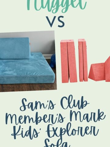 Nugget vs Sam's Club Member’s Mark Kids' Explorer Sofa comparison