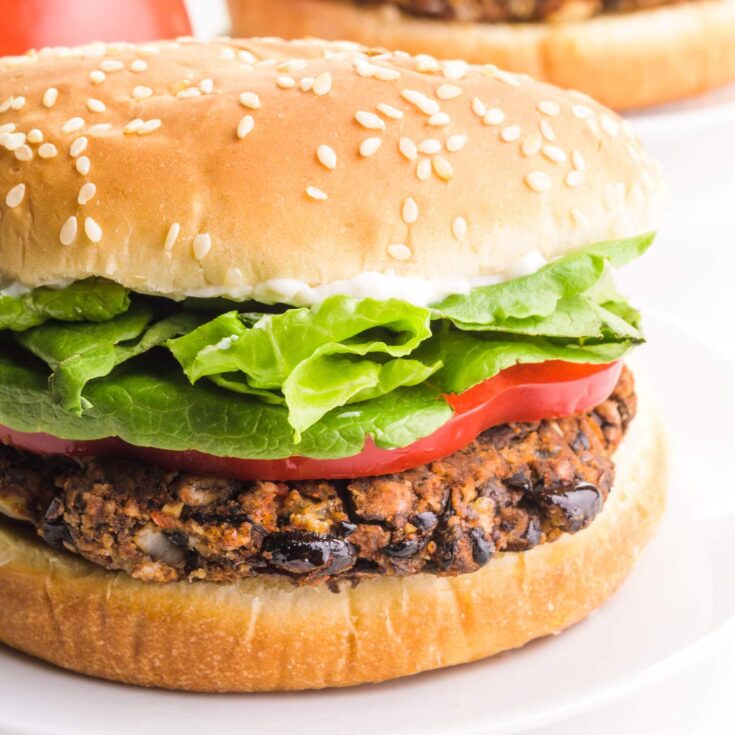 Image for Vegan Black Bean Burgers