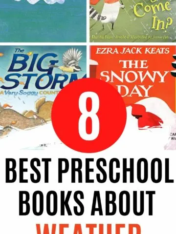 The best weather themed books for preschoolers