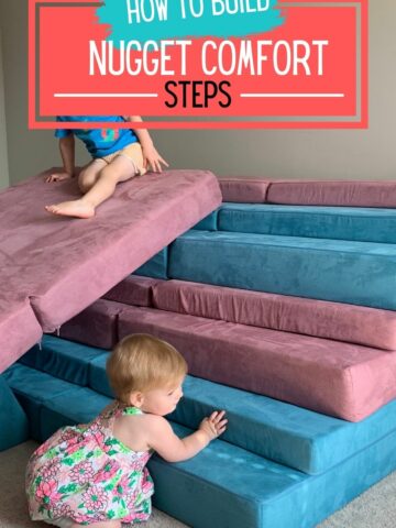 how to build nugget comfort steps staircase and slide