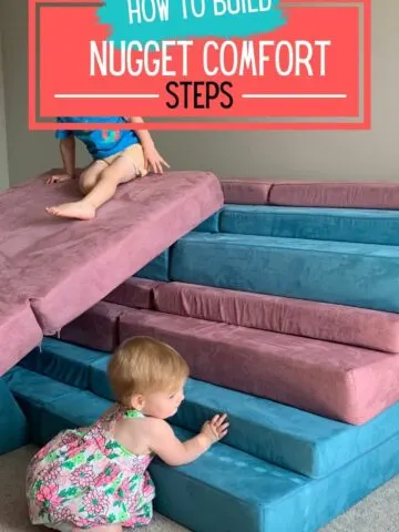 how to build nugget comfort steps staircase and slide