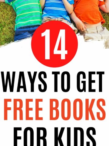 ways to get free books for kids