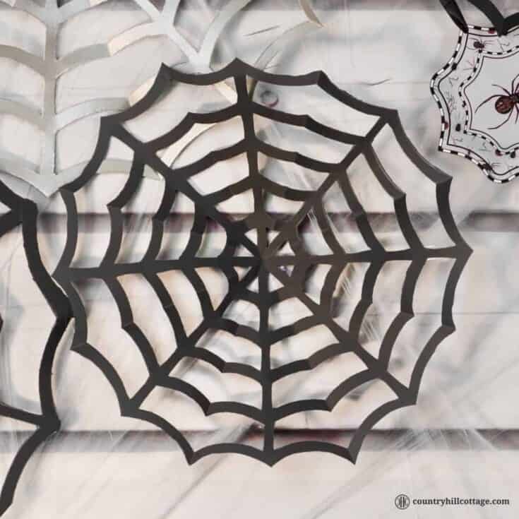 Image for Paper Spider Web | DIY Halloween Decor
