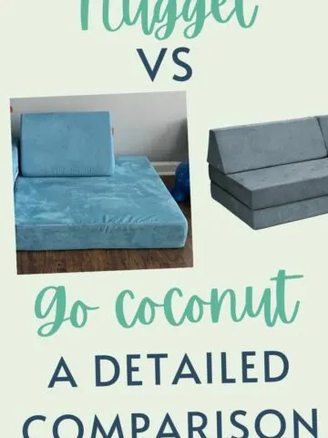 Nugget vs go Coconut couch comparison