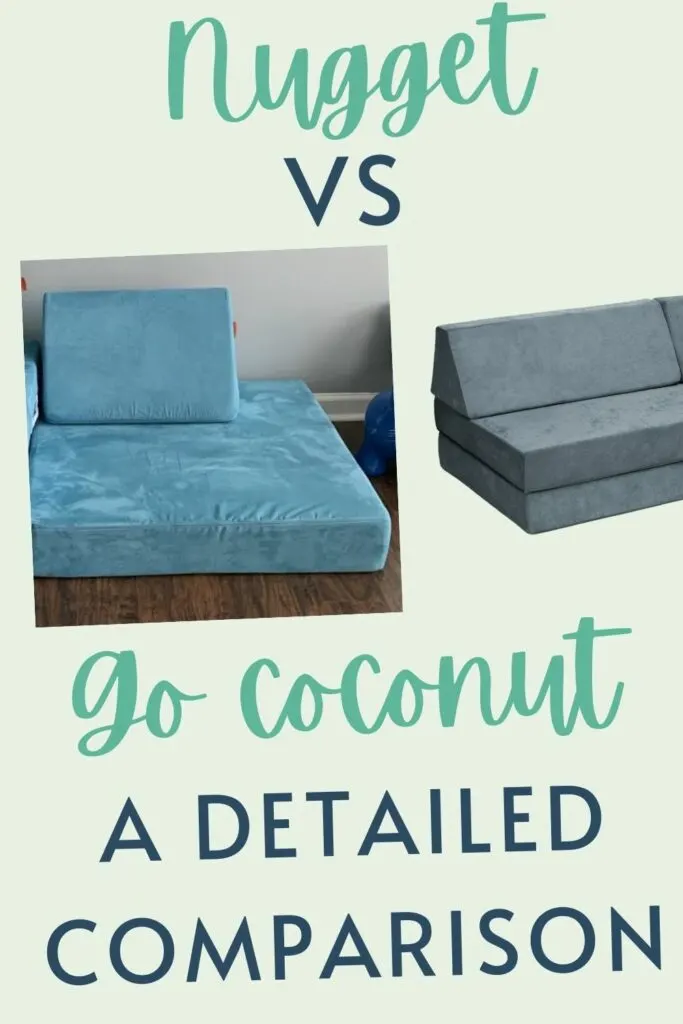Nugget vs go Coconut couch comparison
