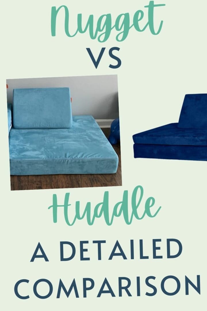 Nugget Comfort vs Huddle - Celebrating with kids