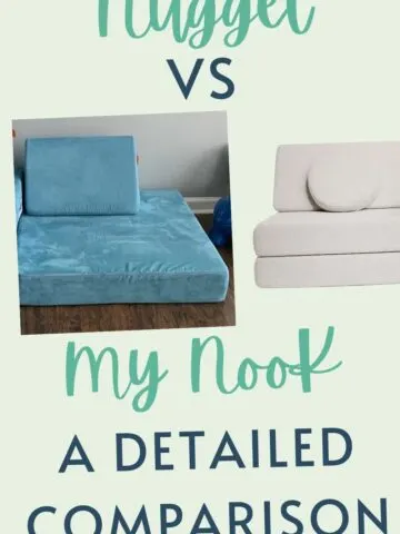 Nugget vs my nook couch comparison