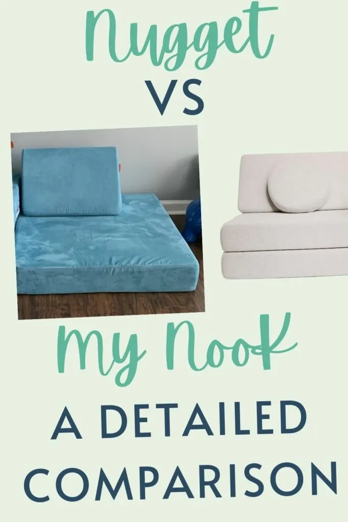 Nugget vs my nook couch comparison