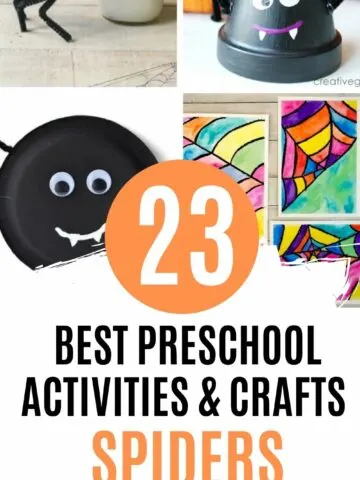 best preschool activities about spiders