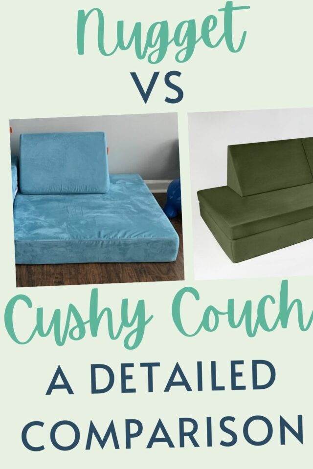 Nugget Comfort vs Cushy Couch - Celebrating with kids