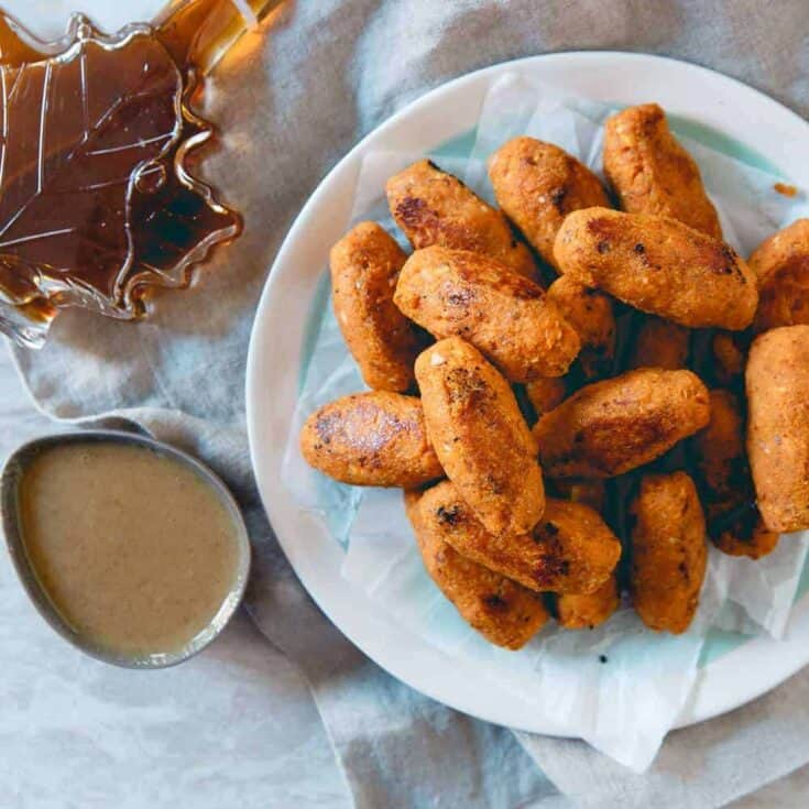 Image for Baked Maple Sweet Potato Tots
