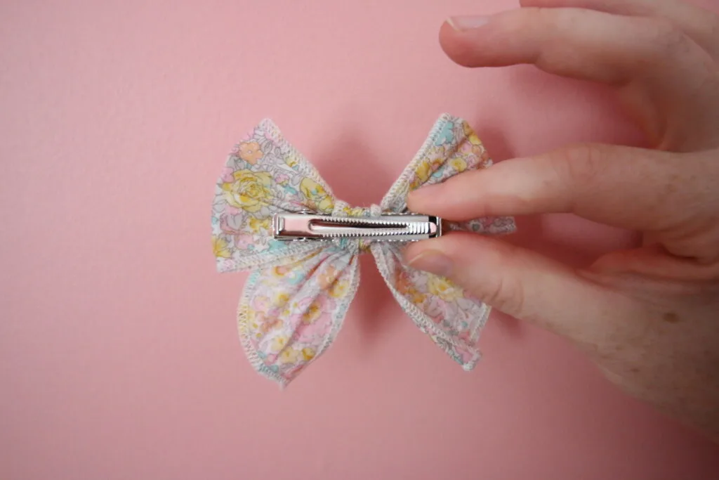 hair bow with alligator clip