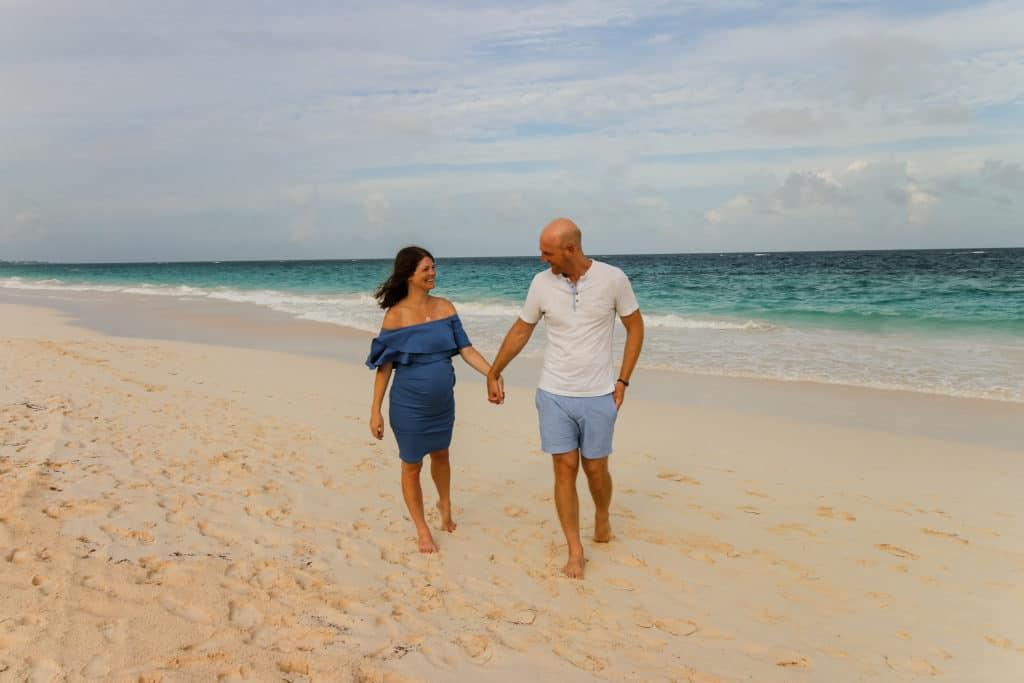 maternity photos in bermuda