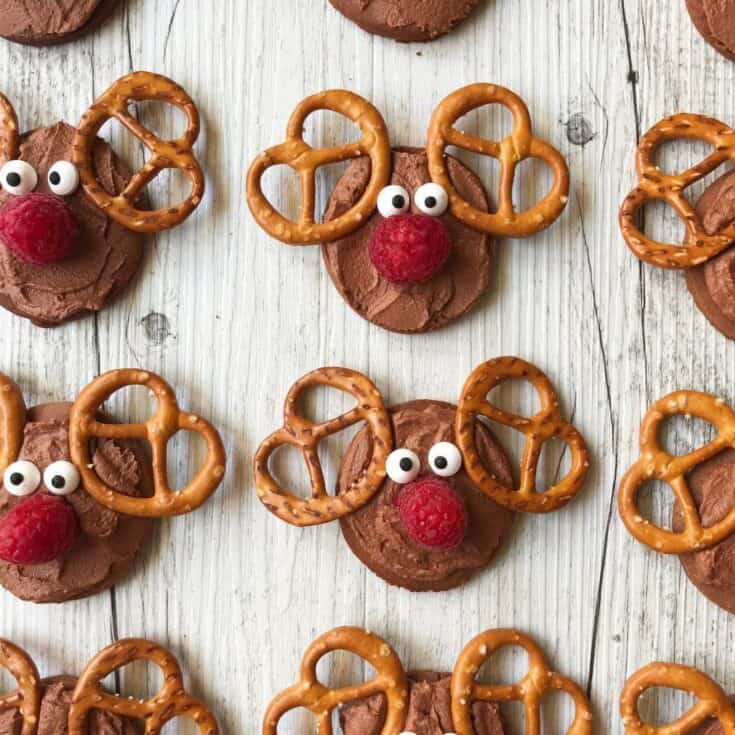 Image for Fun and Festive Chocolate Orange Rudolph Cookies