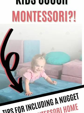 Is a Nugget kids couch montessori