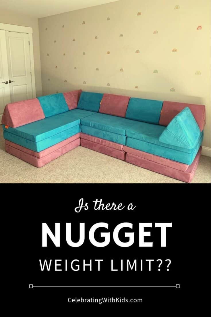 Is there a weight limit for the Nugget? Celebrating with kids