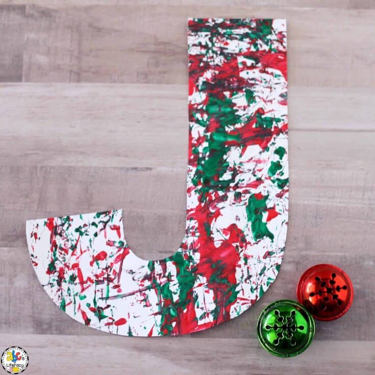 Image for Letter J Jingle Bells Craft