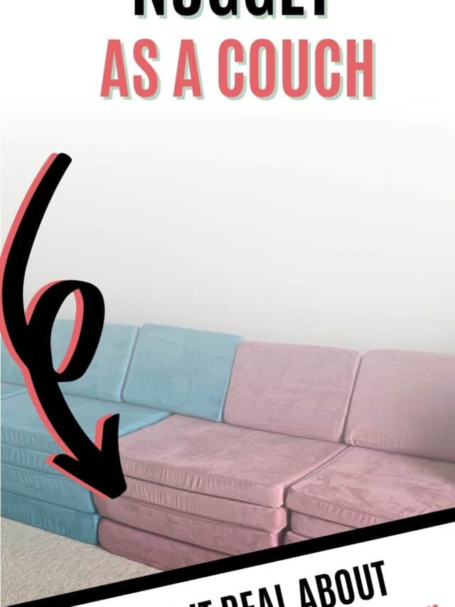 Can I use a Nugget as a bed? Celebrating with kids