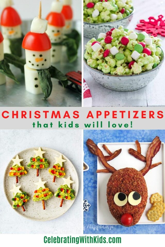 14 Child-friendly Christmas appetizers - Celebrating with kids