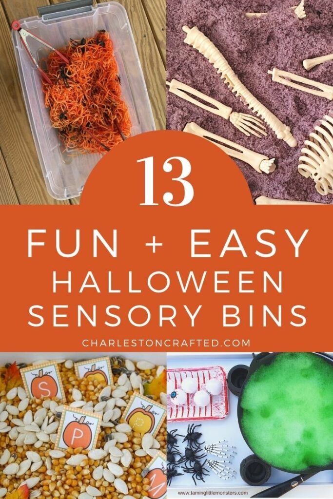 fun and easy halloween sensory bin ideas