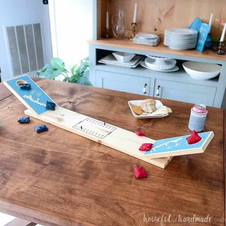 Image for Tabletop Cornhole Game Build Plans