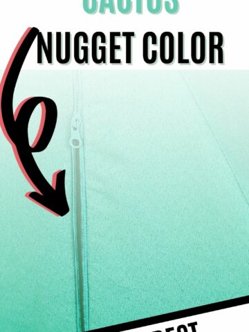 ALL ABOUT THE cactus NUGGET COLOR