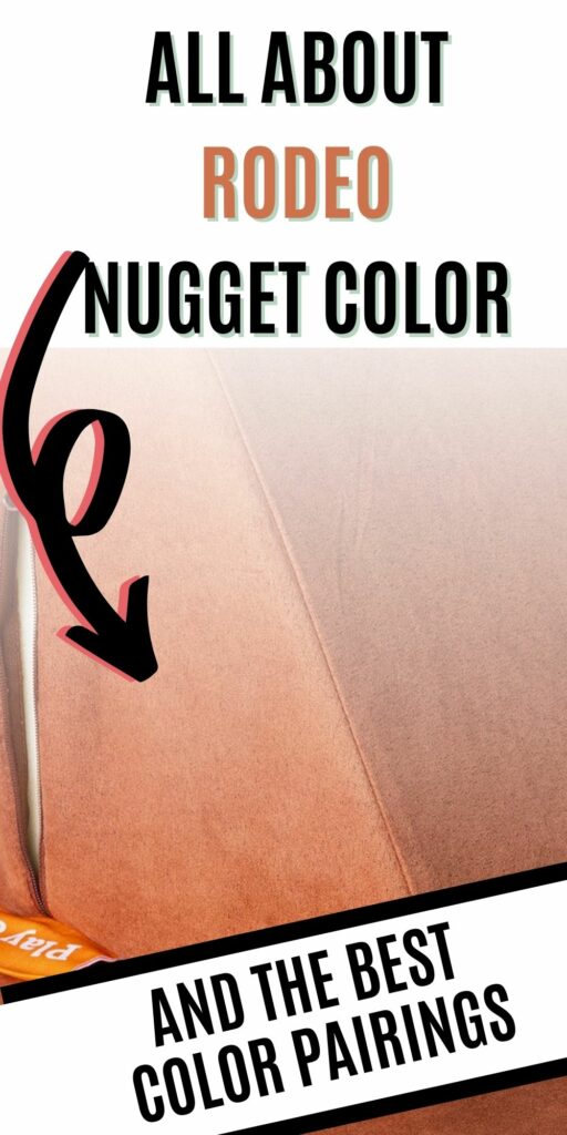ALL ABOUT THE rodeo NUGGET COLOR