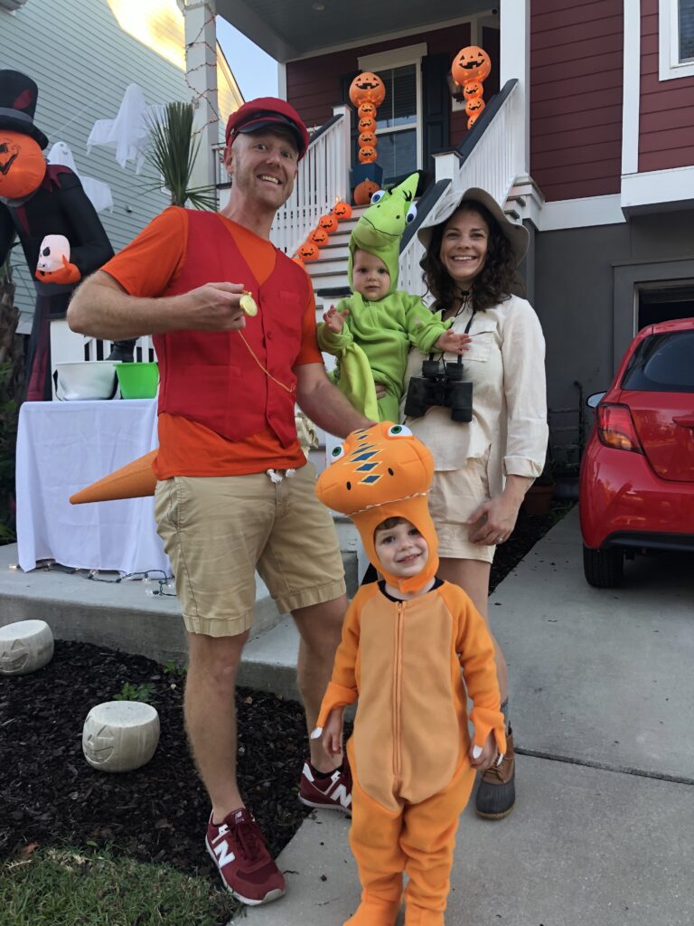 Dinosaur Train Family Halloween Costume - Celebrating With Kids