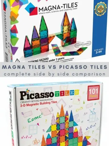 Magna-Tiles vs Picasso tiles