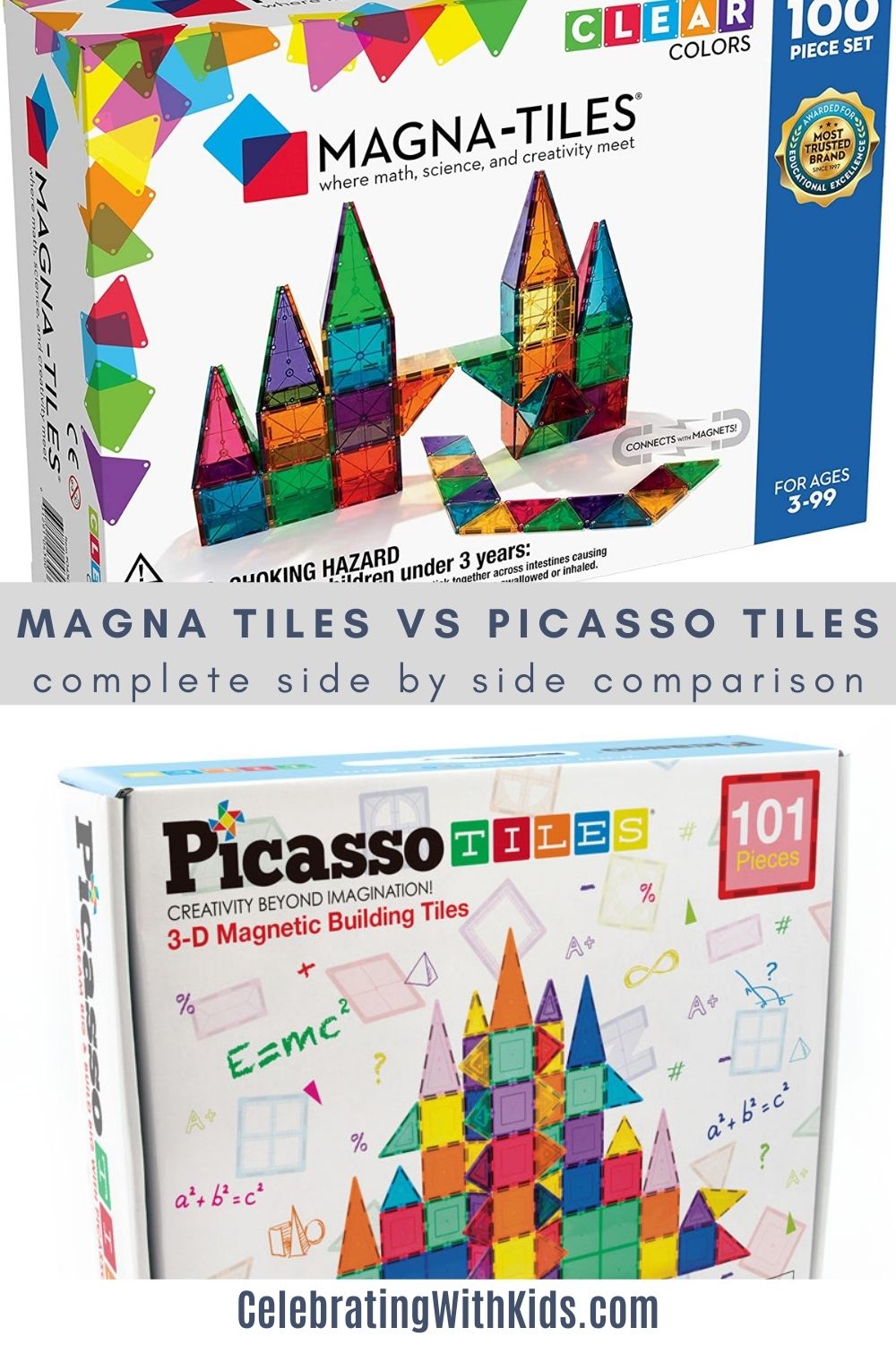 Magna tiles vs Picasso tiles: is best for you?! - Celebrating kids