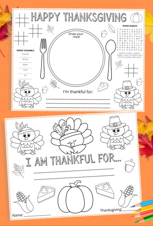 20 Fun & Easy Thankful Crafts for Kids - Celebrating with kids