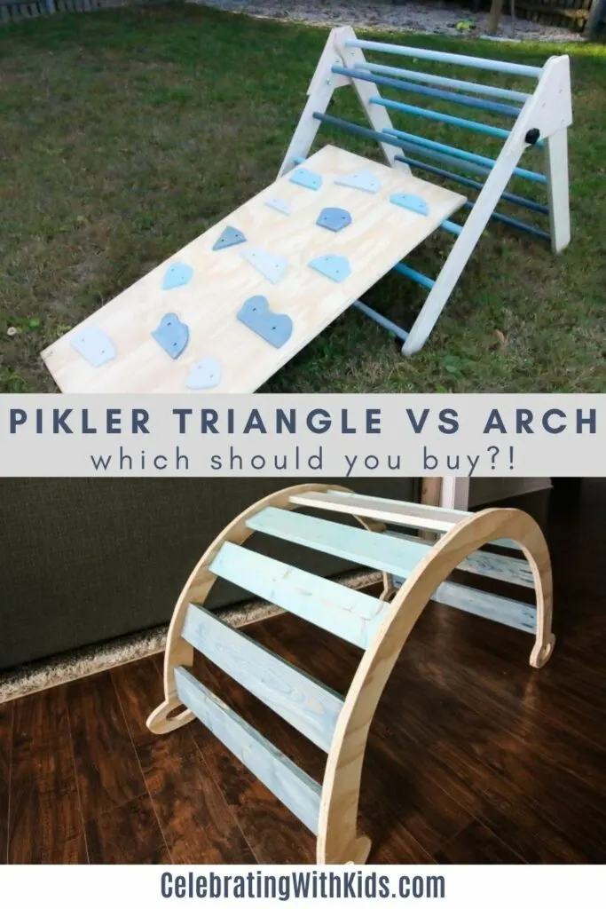 pikler triangle vs arch