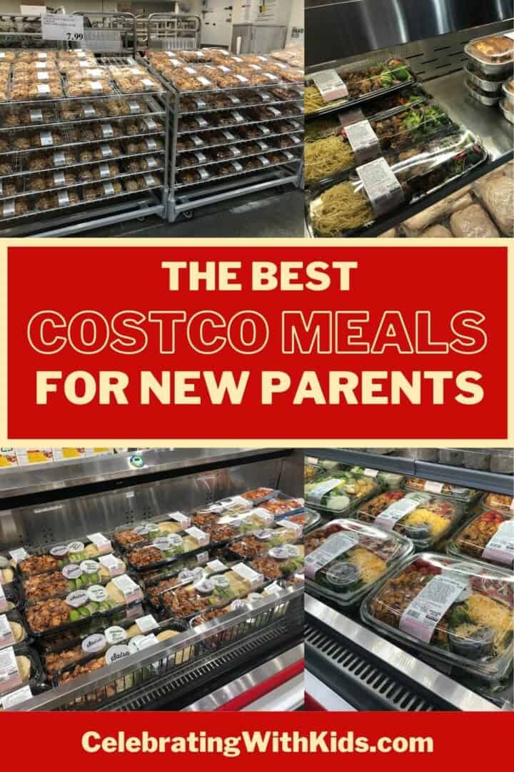 The Best Costco Meals for new Moms Celebrating with kids