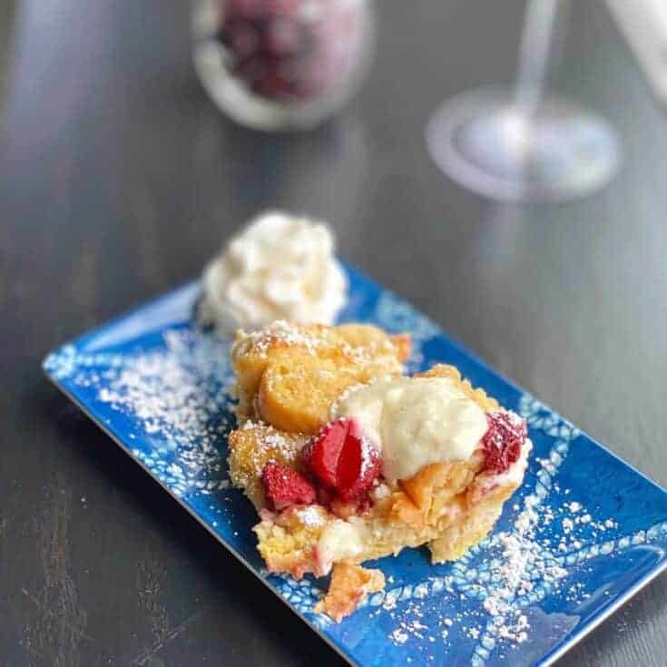 Image for Lazy Strawberry Cheesecake French Toast