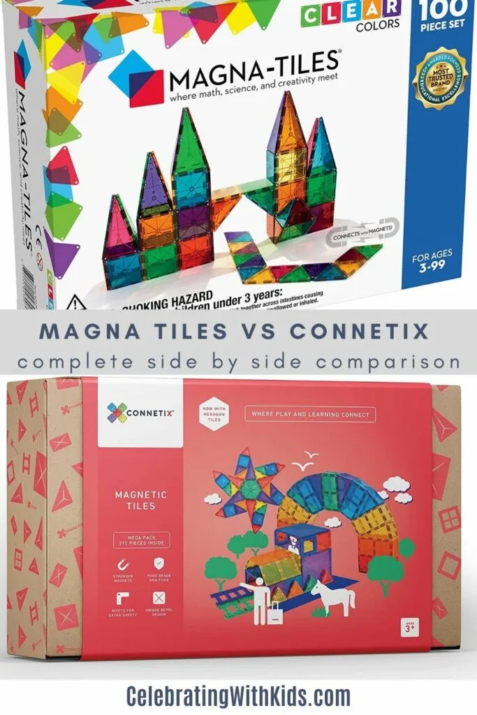 Magna-Tiles vs Connetix