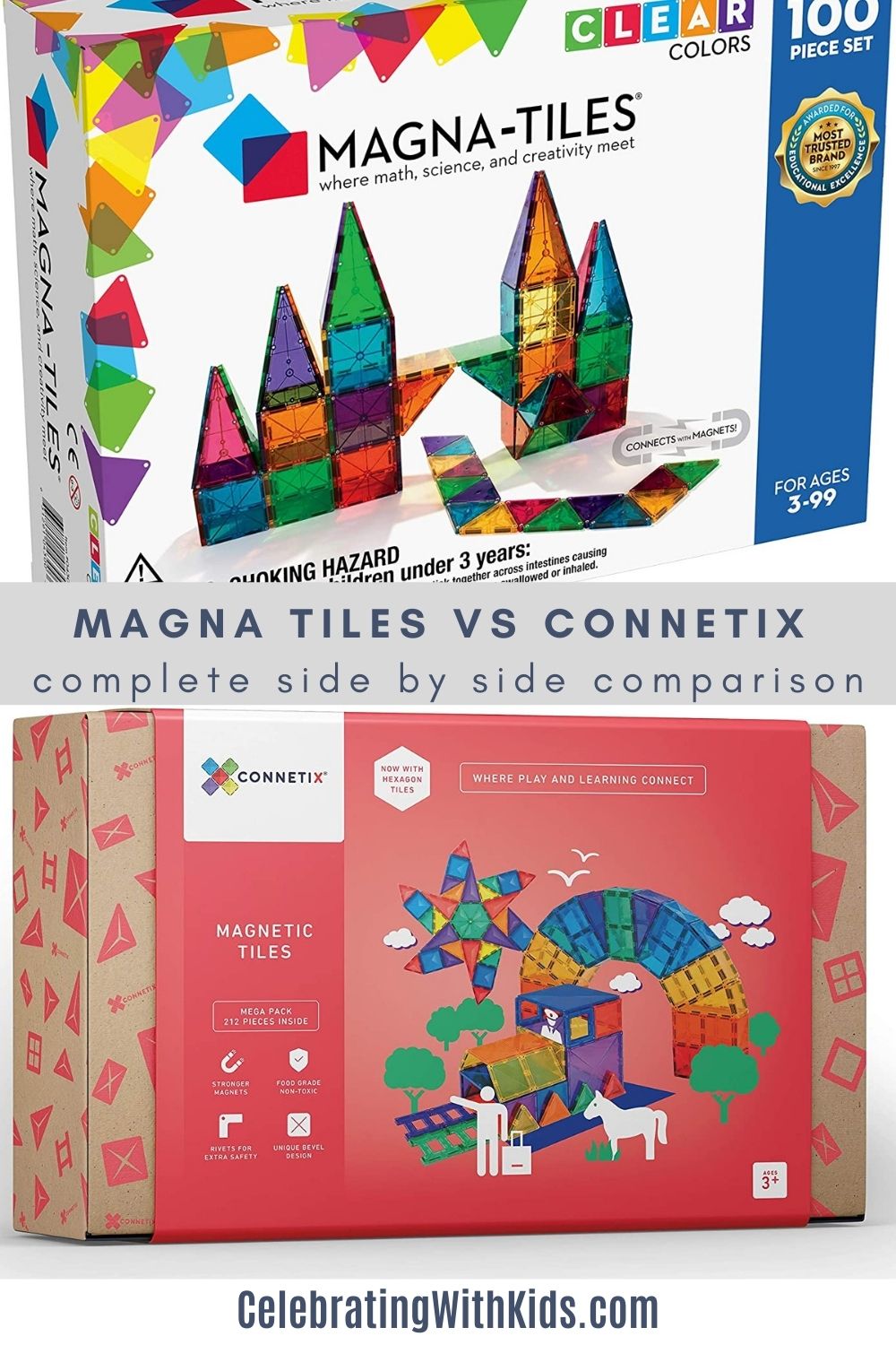 Connetix Tiles  Review – The Strawberry Fountain